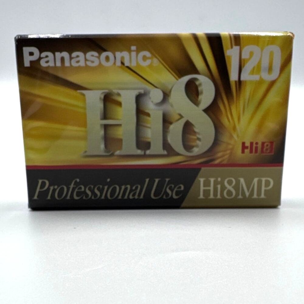 Panasonic Hi8 8mm 120 Camcorder Video Tape NV-P6120H Brand New Sealed